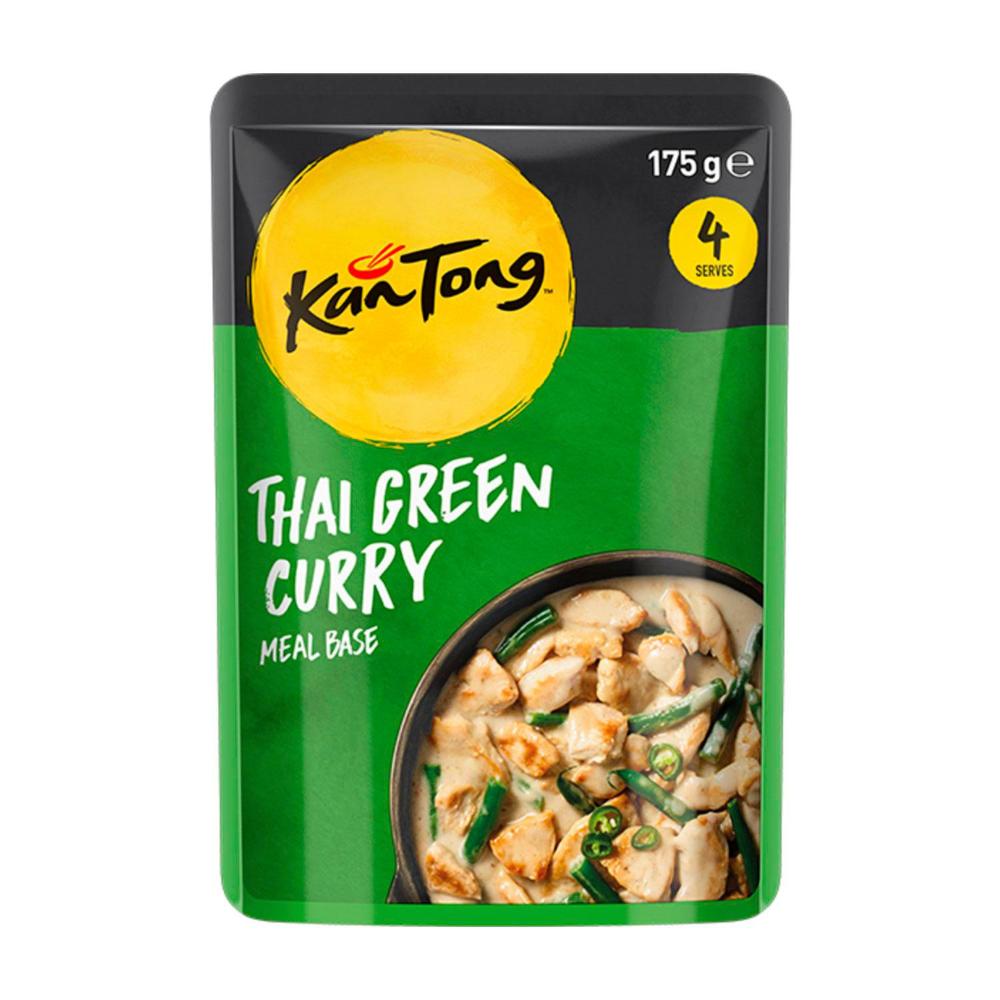Kantong Meal Base Pouch Cooking Sauce Thai Green Curry - 175g