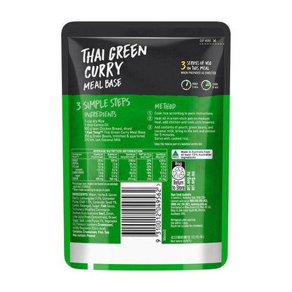 Kantong Meal Base Pouch Cooking Sauce Thai Green Curry - 175g