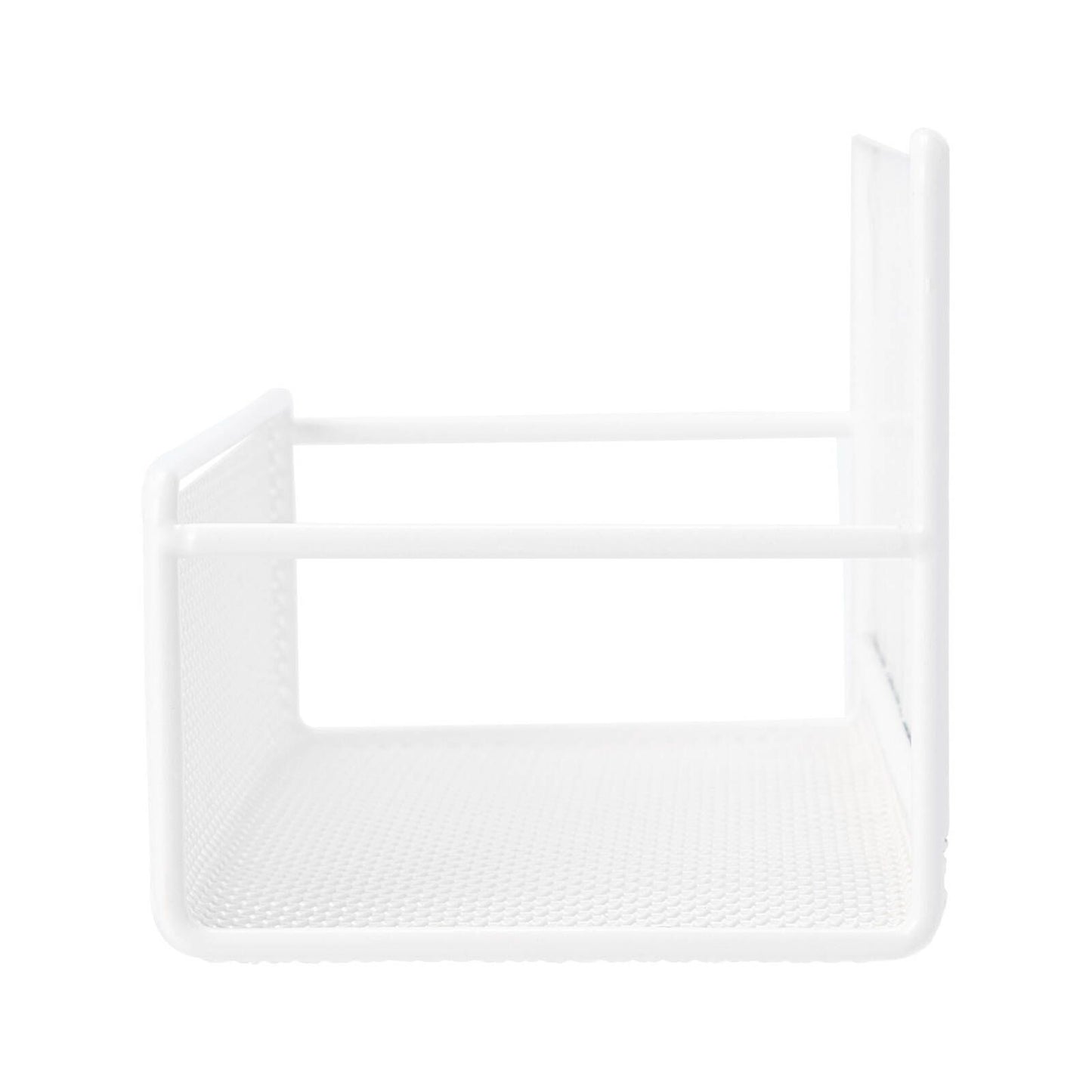 EzyStorage Large Door Mount Wire Rack - 300 x 101 x 102mm - White