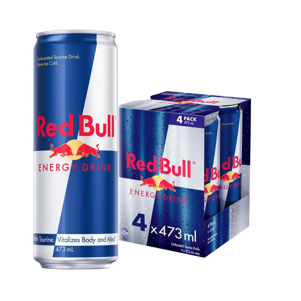 Red Bull Energy Drink Original 4x473ml - 4 pack