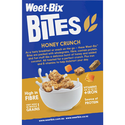 Sanitarium Weet-bix Bites Crunchy Honey Breakfast Cereal 510g