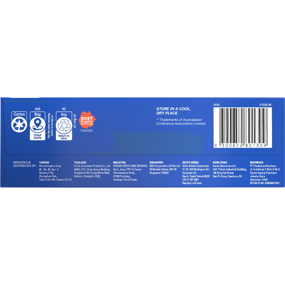 Sanitarium Weet-bix Bites Crunchy Honey Breakfast Cereal 510g