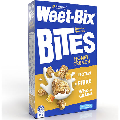 Sanitarium Weet-bix Bites Crunchy Honey Breakfast Cereal 510g