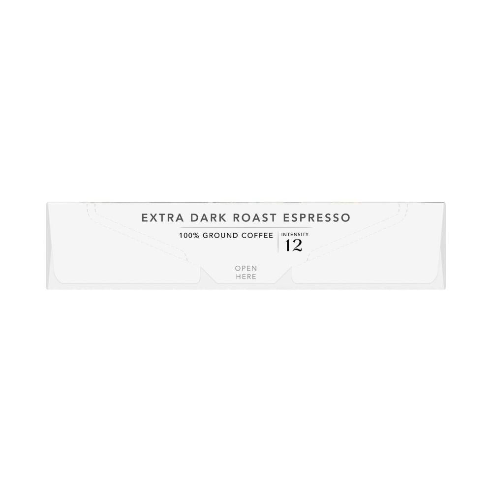 Moccona Barista Reserve Extra Dark Roast Espresso Coffee Capsules - 10 Pack