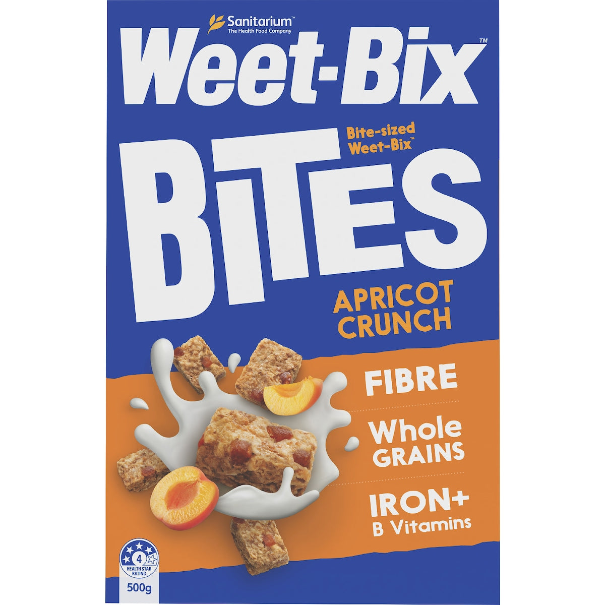 Weet-bix Bites Apricot Breakfast Cereal 500g
