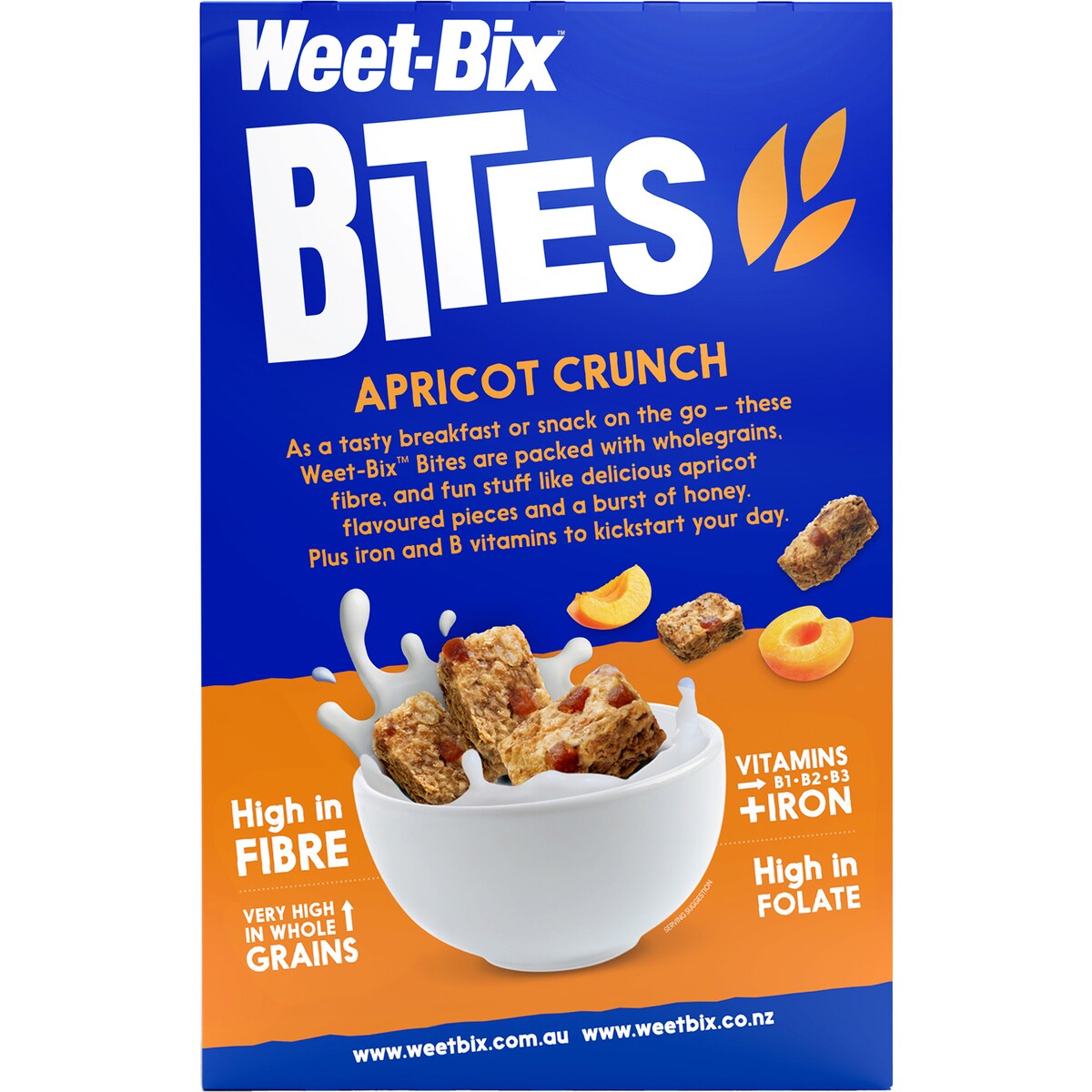 Sanitarium Weet - Bix Weet-bix Bites Apricot Breakfast Cereal 500g