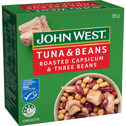 John West Tuna & Beans Roasted Capsicum 185g
