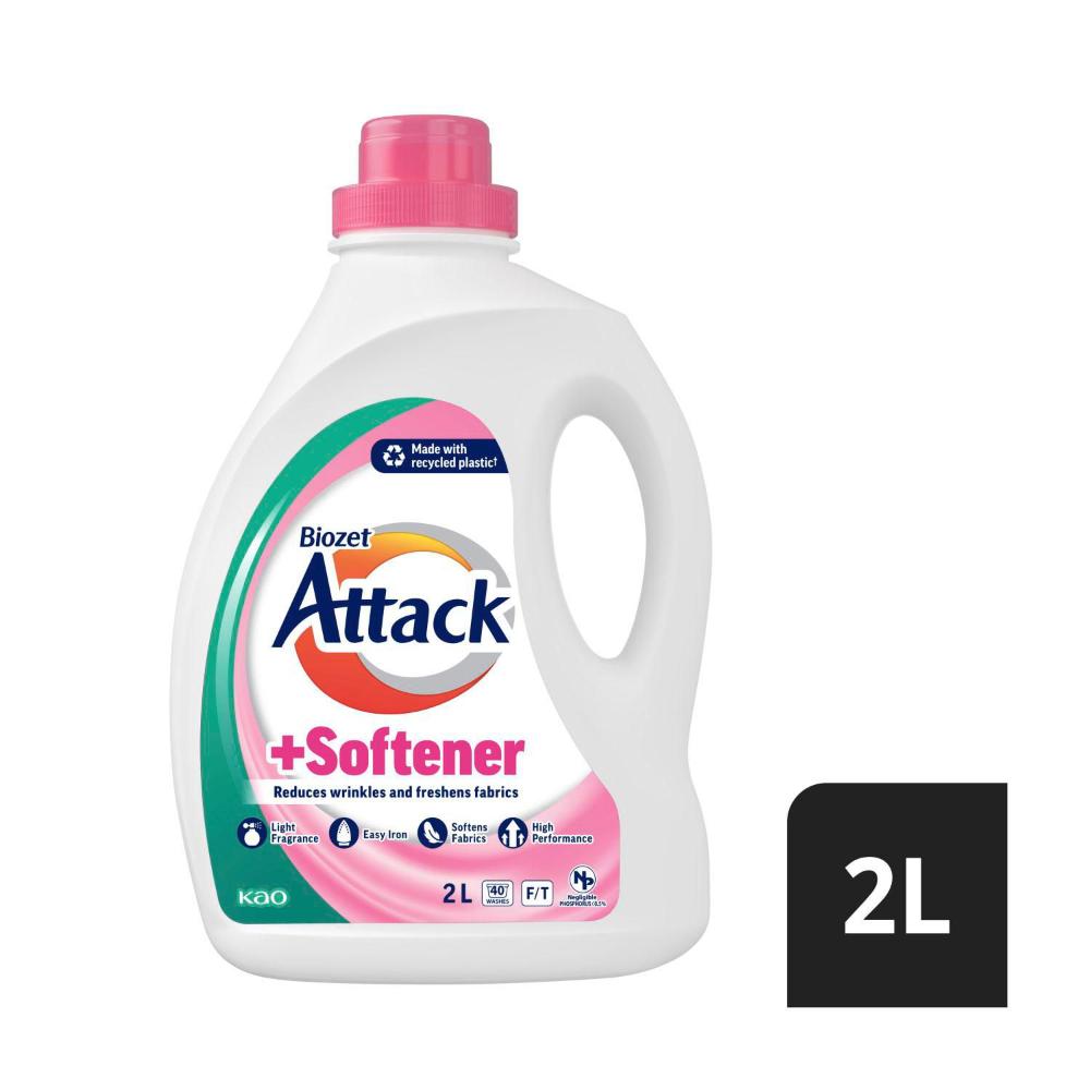 Biozet Attack Liquid Plus Softener - 2L
