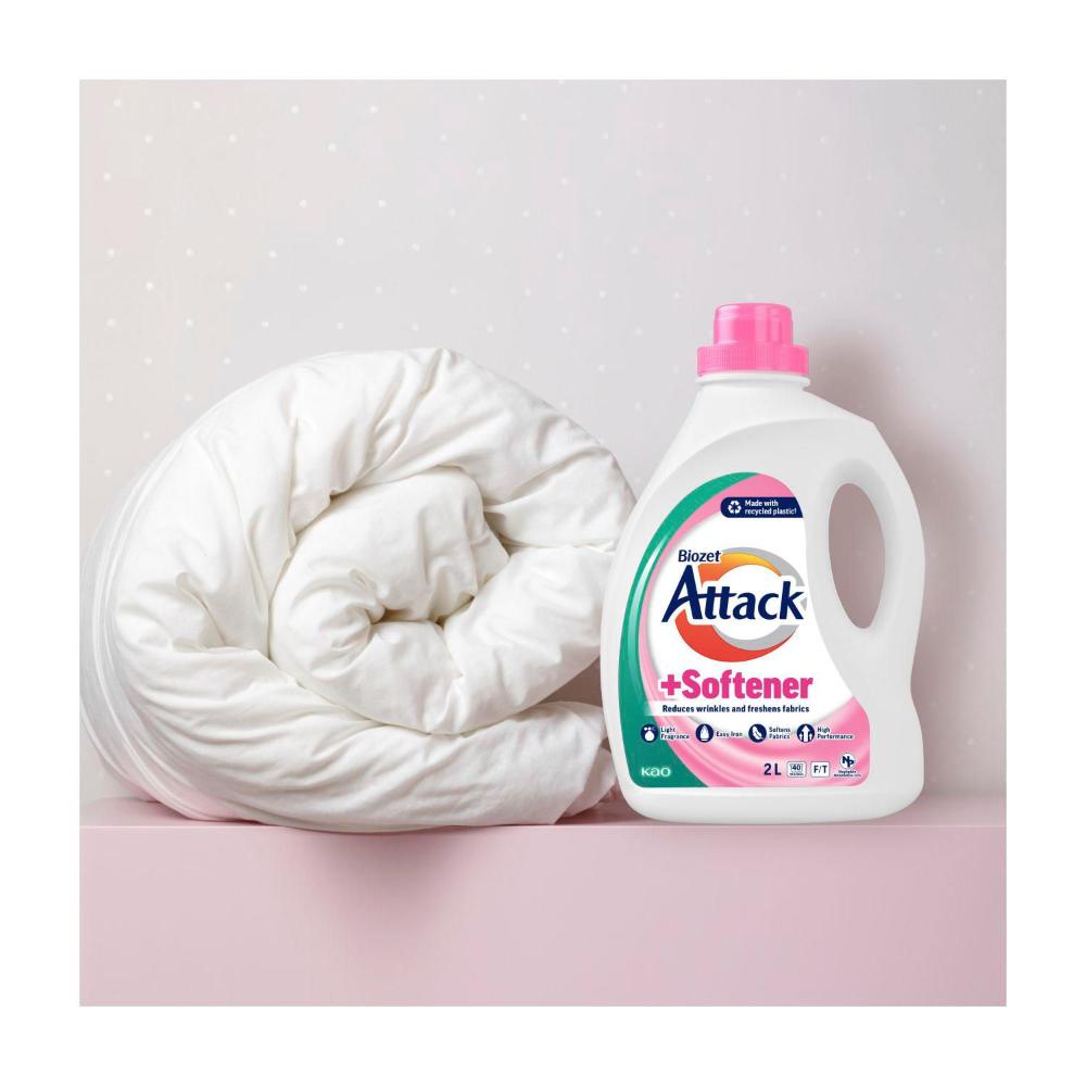 Biozet Attack Liquid Plus Softener - 2L