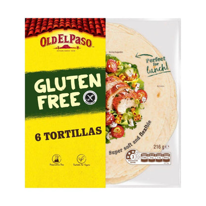 Old El Paso Gluten Free Tortillas - 216g