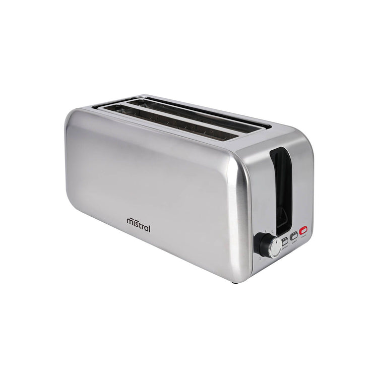 Mistral 4 Slice Toaster - Stainless Steel - 384 x 179 x 165mm