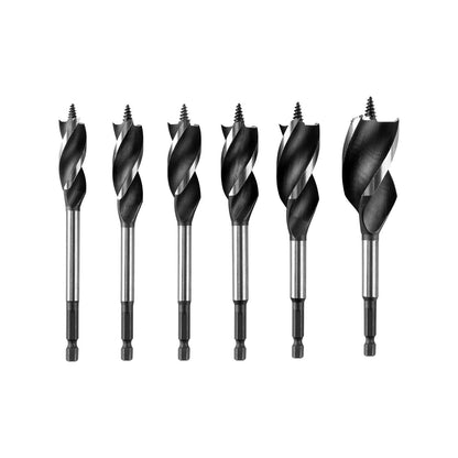 Full Boar Power Auger Drill Bit Set - 6 Piece - 16-32mm