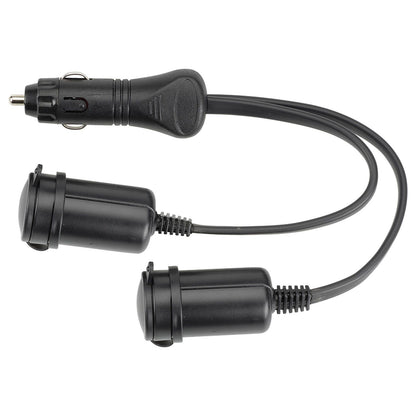 Narva Heavy Duty Adaptor - Twin Accessory Sockets - 150mm