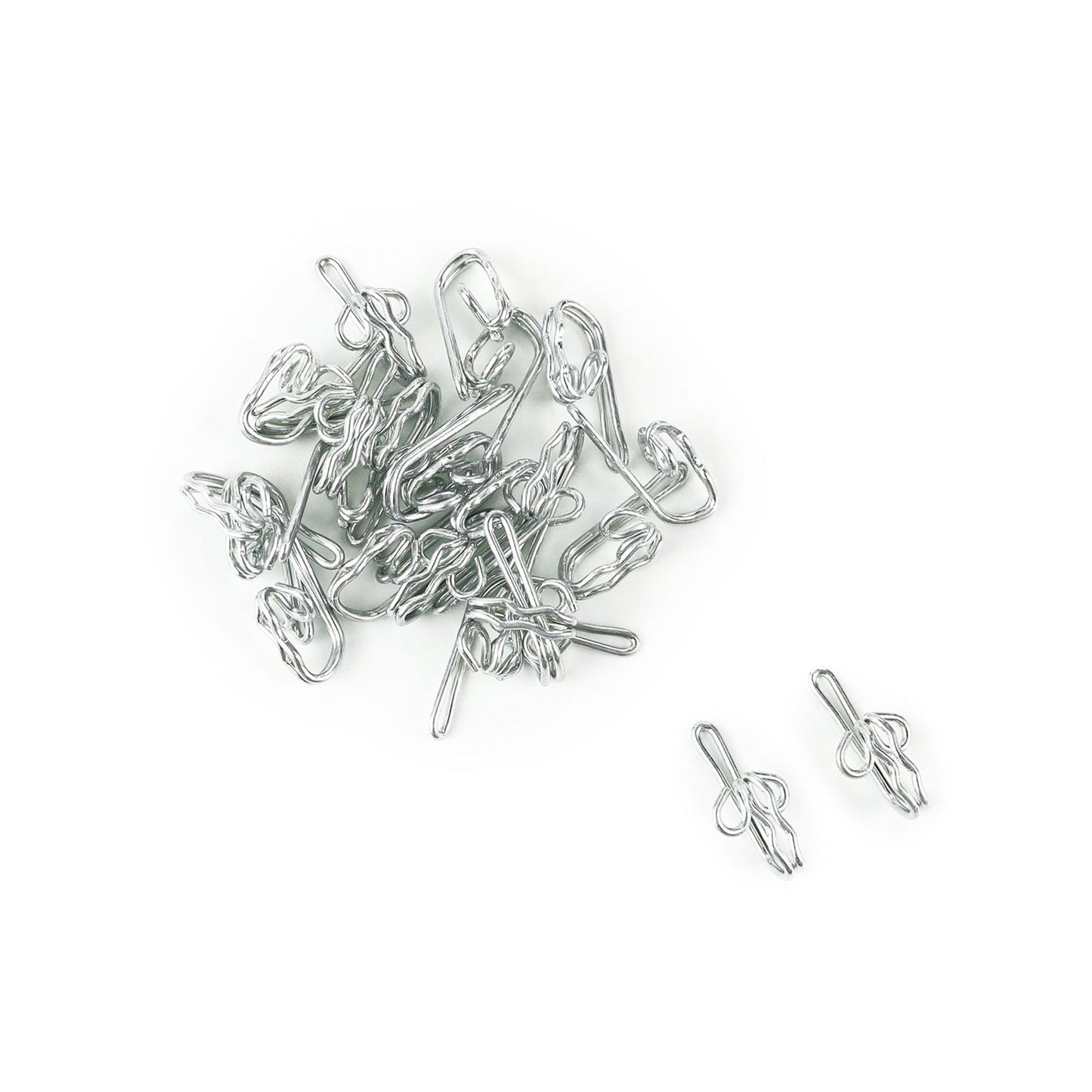 Windoware Gathering Curtain Hooks - 25mm - 25 Pack