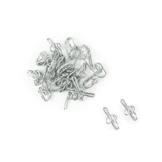 Windoware Gathering Curtain Hooks - 25mm - 25 Pack