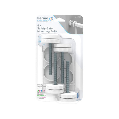 Perma Child Safety Gate Rotary Mounting Bolts - 4 Pack