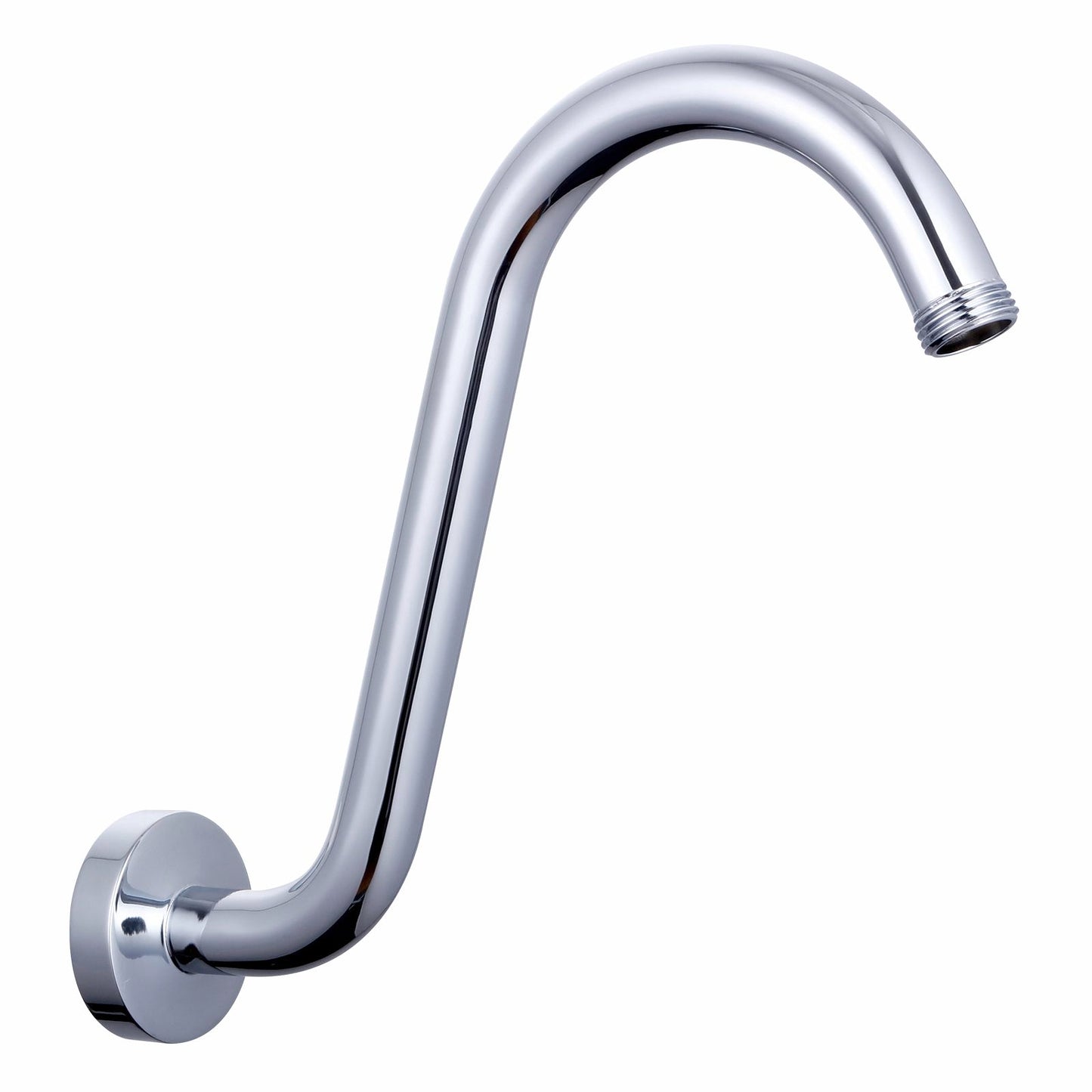 Estilo Chrome Swan Neck Shower Arm - 185mm