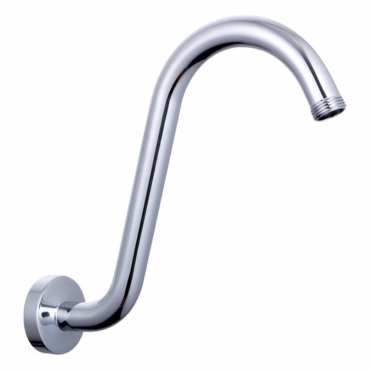 Estilo Chrome Swan Neck Shower Arm - 185mm