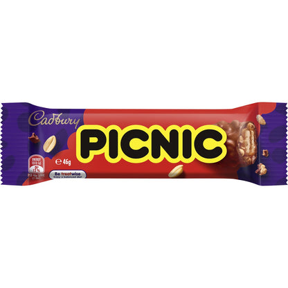 Cadbury Picnic Milk Chocolate Bar 46g