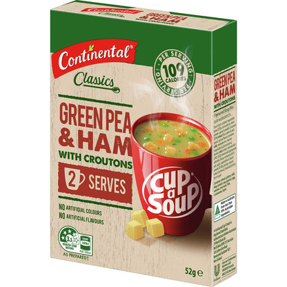 Continental Cup A Soup Hearty Pea & Ham 2 pack