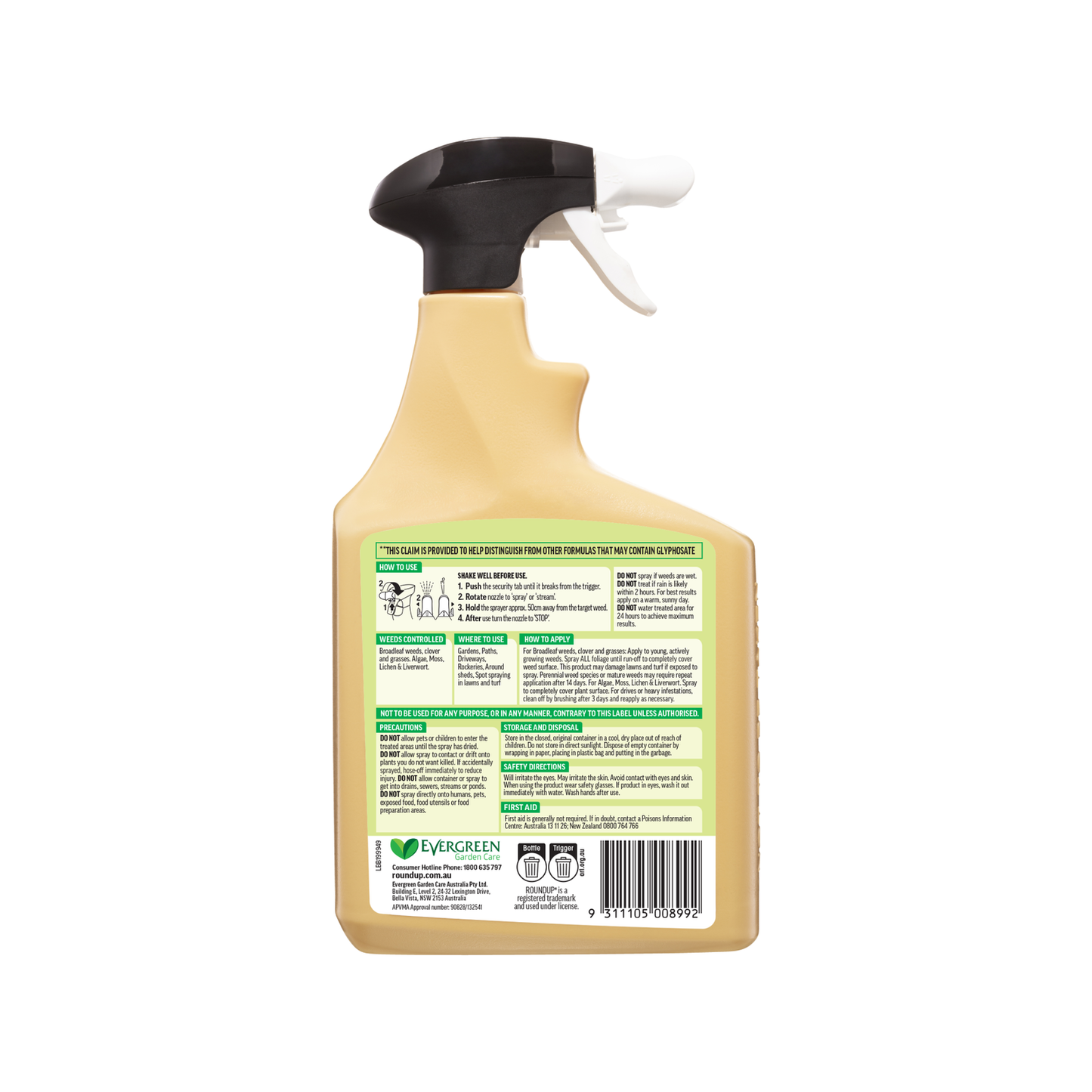 Roundup Natural Weedkiller - 1L