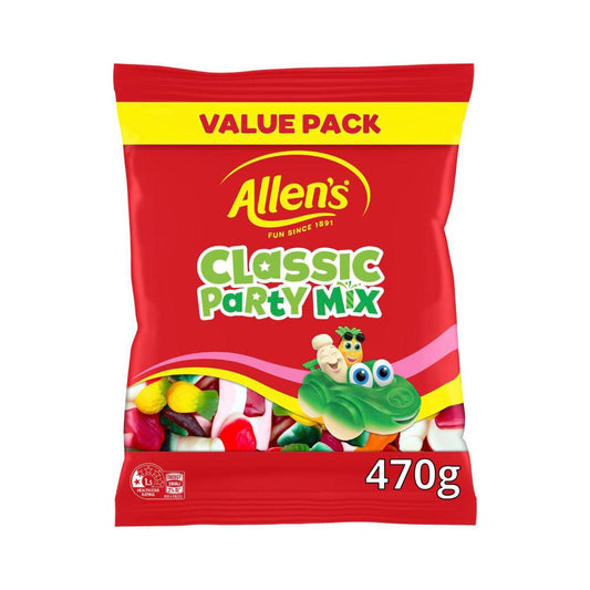Allen's Lollies Large Value Bag assic Party Mix - 470g