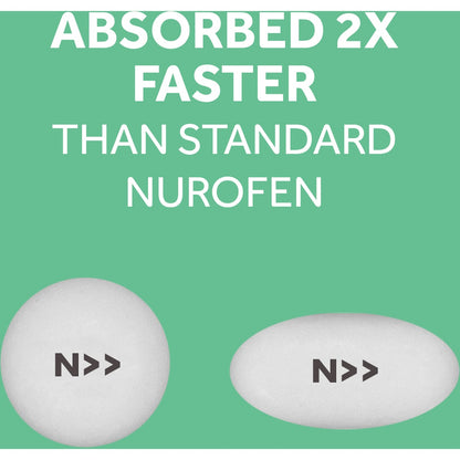 Nurofen Zavance Fast Pain Relief Tablets 256mg Ibuprofen 12 Pack