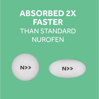 Nurofen Zavance Fast Pain Relief Tablets 256mg Ibuprofen 12 Pack