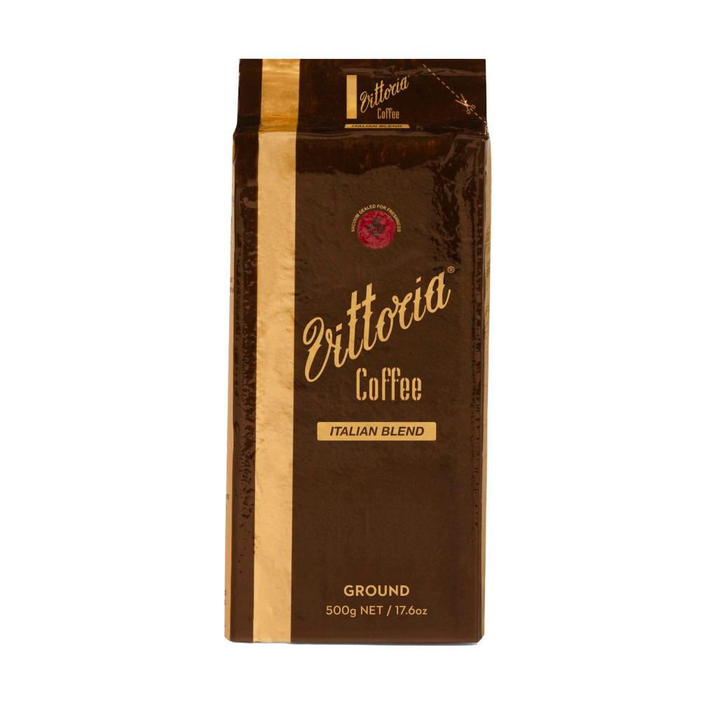 Vittoria Italian Blend Ground Coffee - 500g