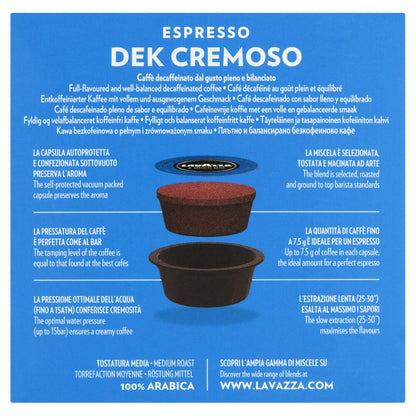 Lavazza Dek Decaffeinated A Modo Mio Coffee Pods - 16 pack