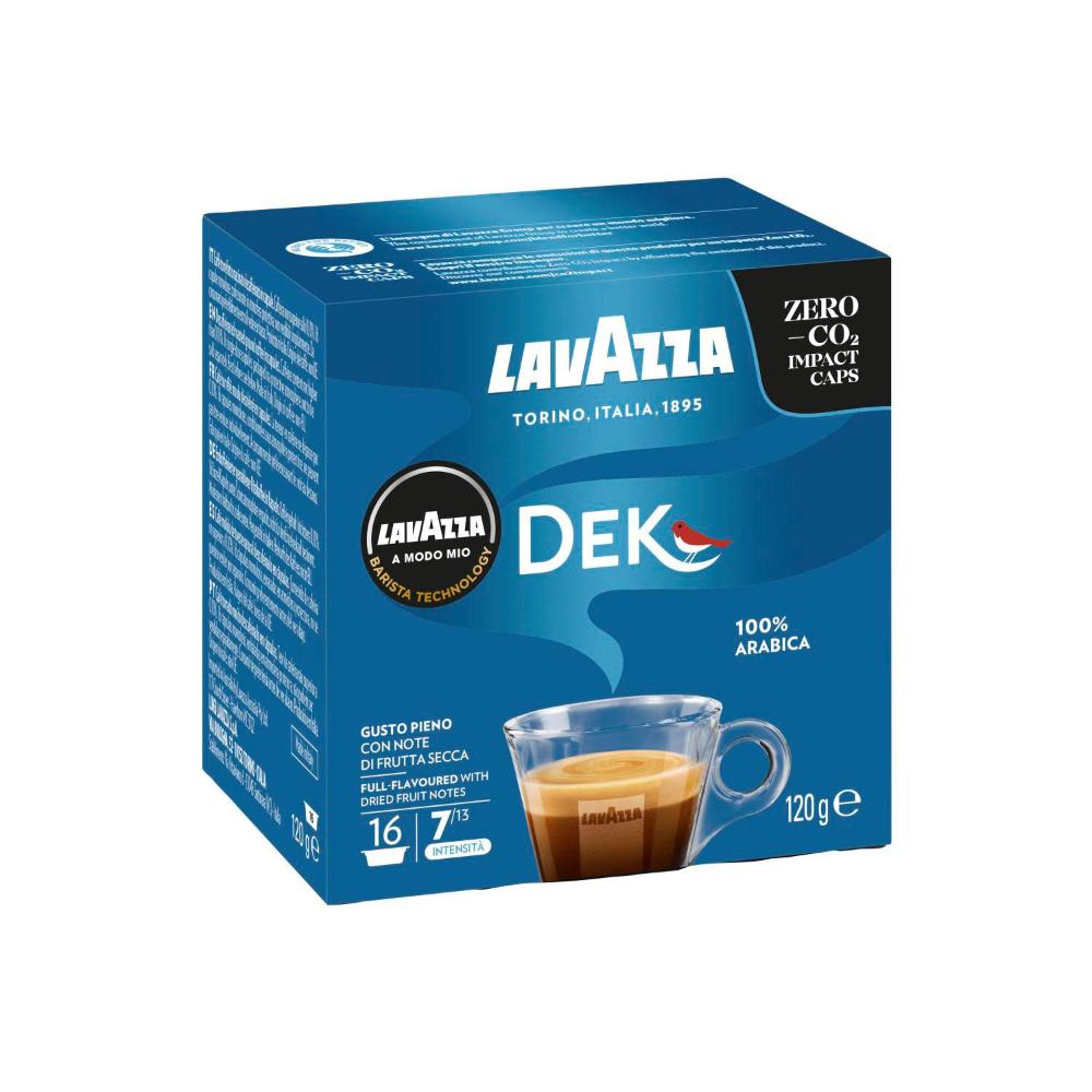 Lavazza Dek Decaffeinated A Modo Mio Coffee Pods - 16 pack
