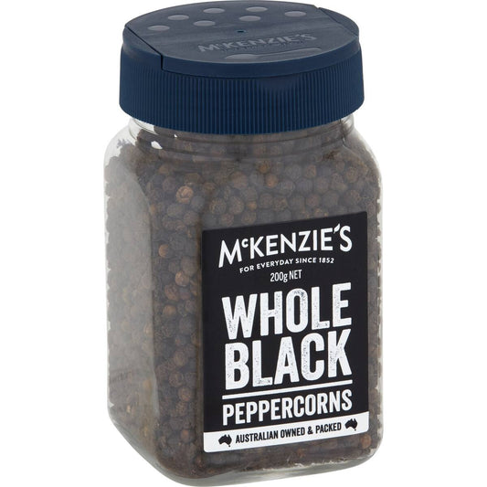 Mckenzie's Pepper Black Whole 200g