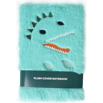 Notebook With Plush Cover Assorted Each