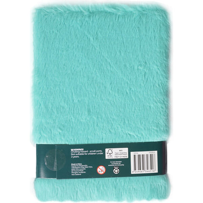 Notebook With Plush Cover Assorted Each