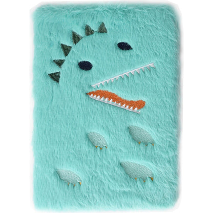Notebook With Plush Cover Assorted Each