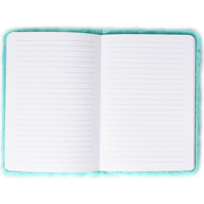 Notebook With Plush Cover Assorted Each