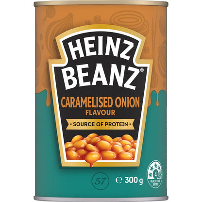 Heinz Beanz Baked Beans Caramelised Onion Flavour 300g