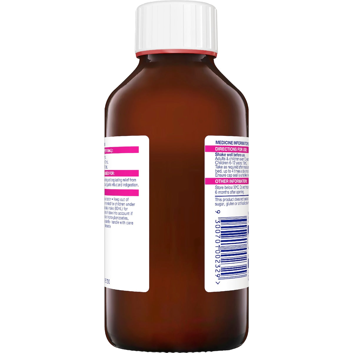 Gaviscon Dual Action Heartburn & Indigestion Liquid Peppermint 300ml