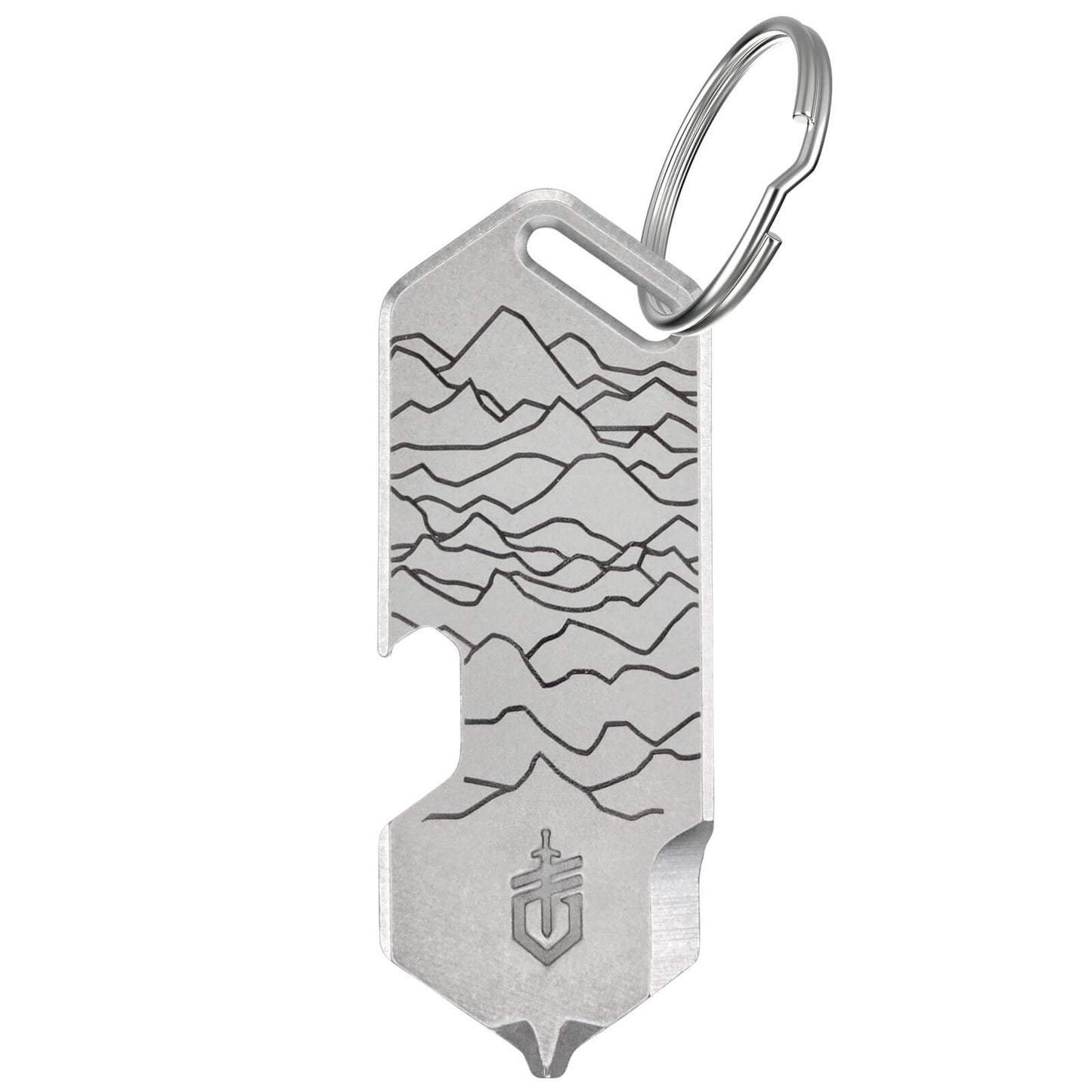 Gerber Dt Silver Hills Multitool Keychain Shard - 69.9 x 152mm