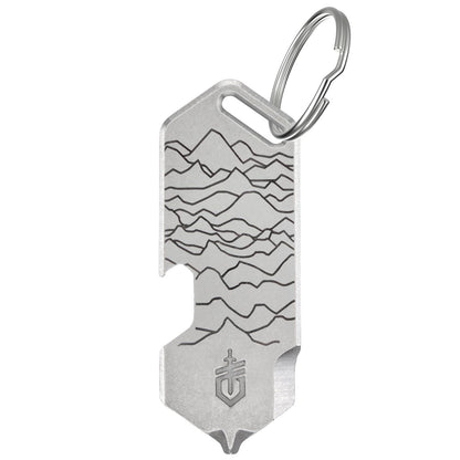Gerber Dt Silver Hills Multitool Keychain Shard - 69.9 x 152mm
