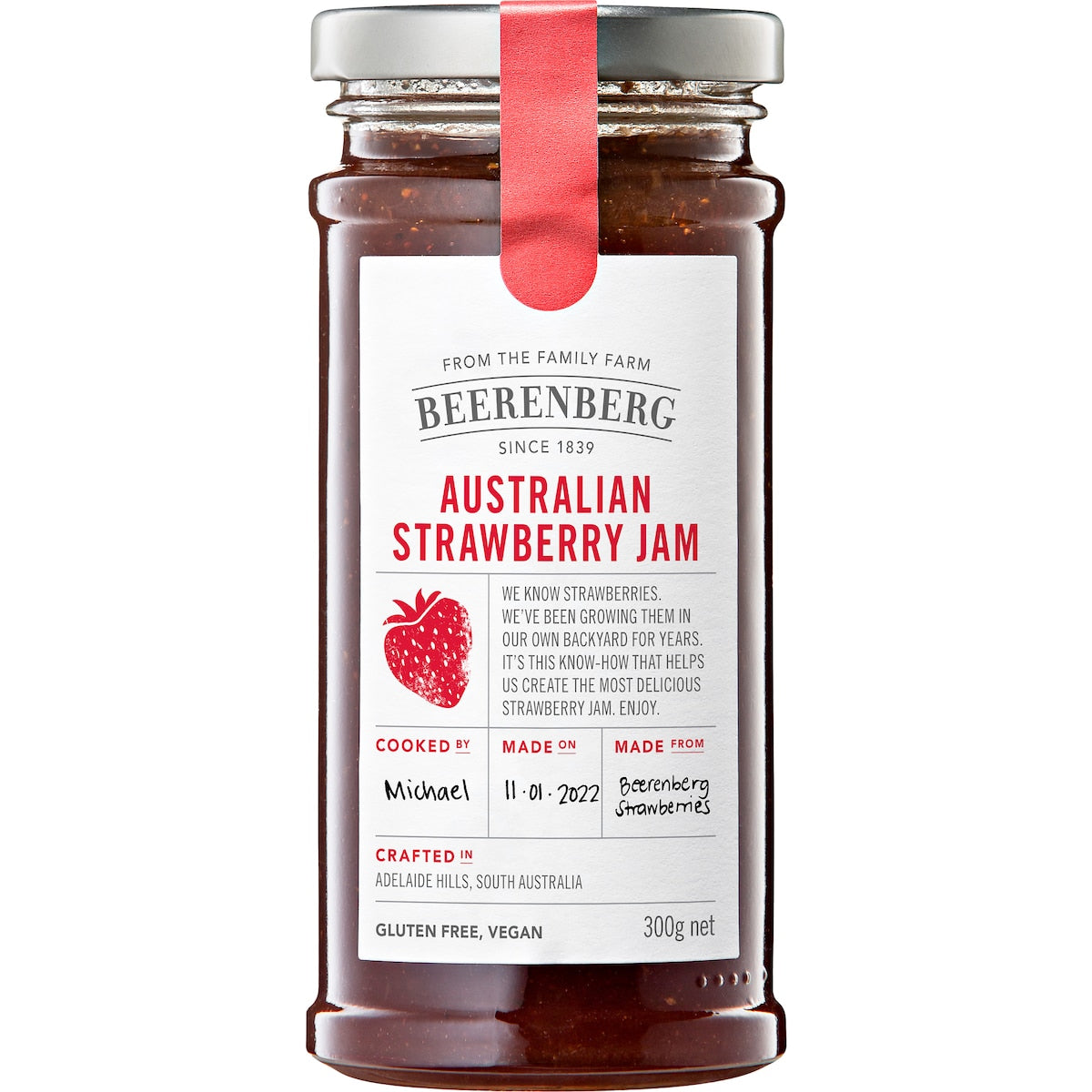 Beerenberg Strawberry Jam 300g