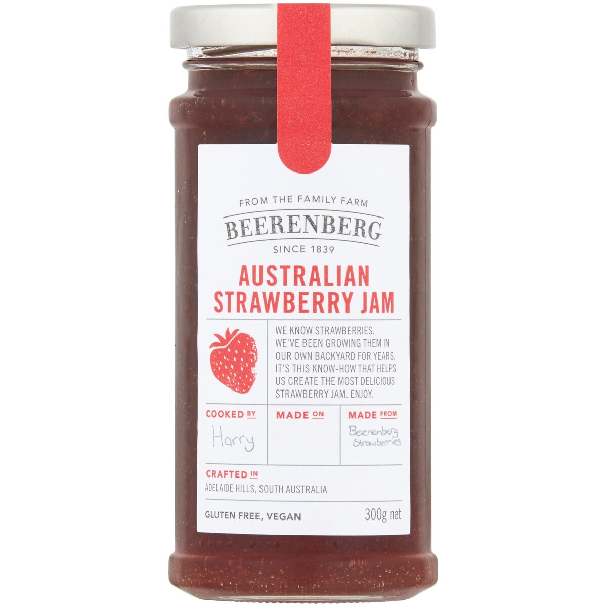 Beerenberg Strawberry Jam 300g