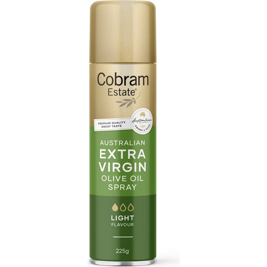 Cobram Estate Extra Light & Delicate Olive Oil Spray 225g