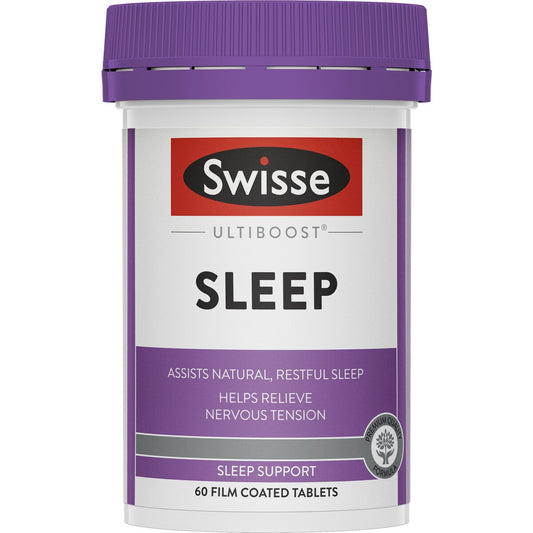 Swisse Ultiboost Sleep Tablets For Natural And Restful Sleep 60 pack