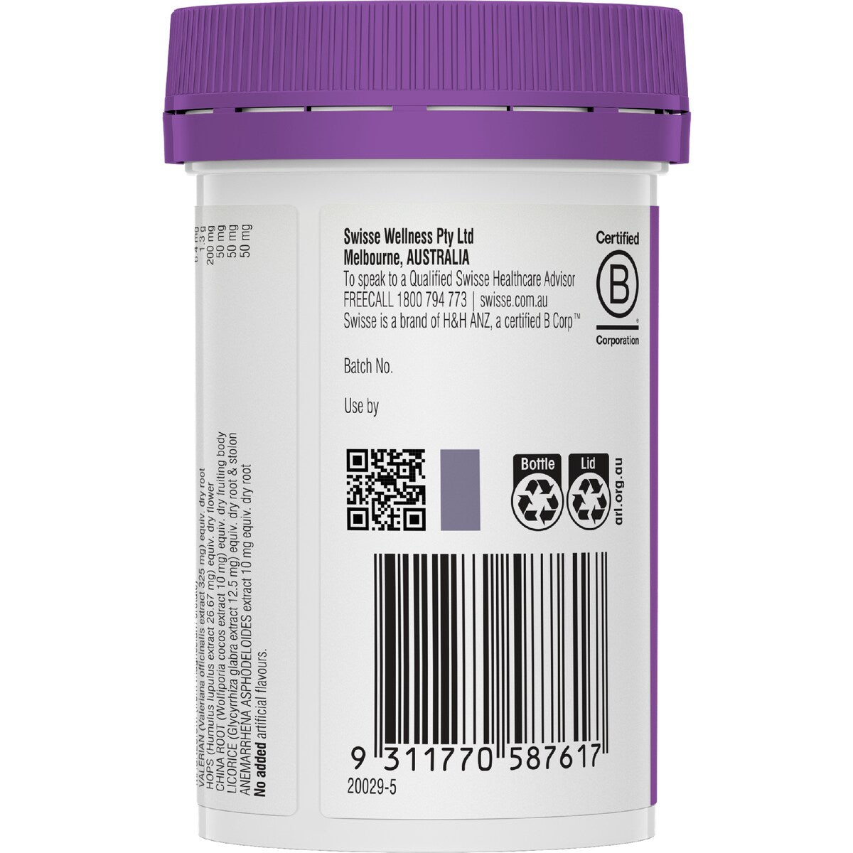 Swisse Ultiboost Sleep Tablets For Natural And Restful Sleep 60 pack