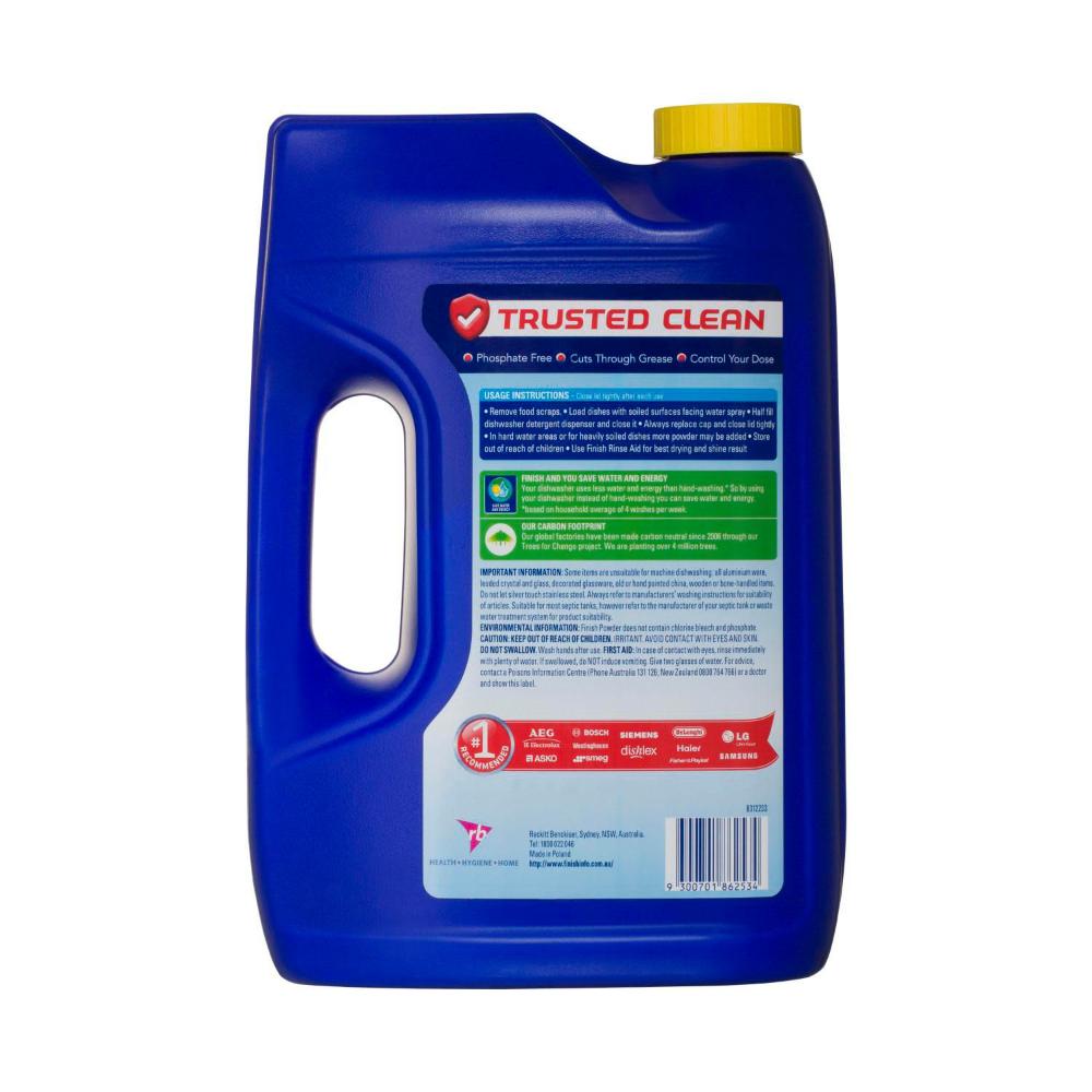 Finish Concentrated Dishwashing Powder Lemon - 2kg