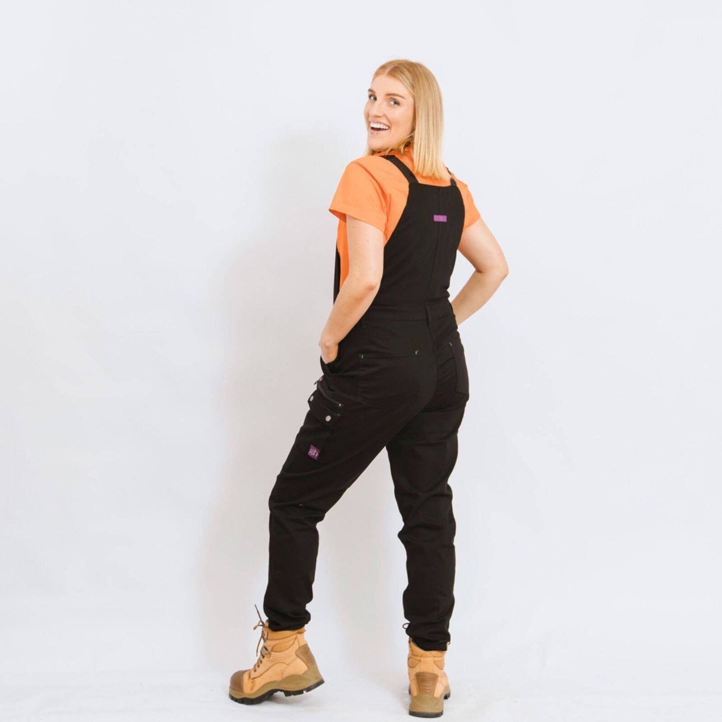 Green Hip All Women Overalls - Black - Size 12