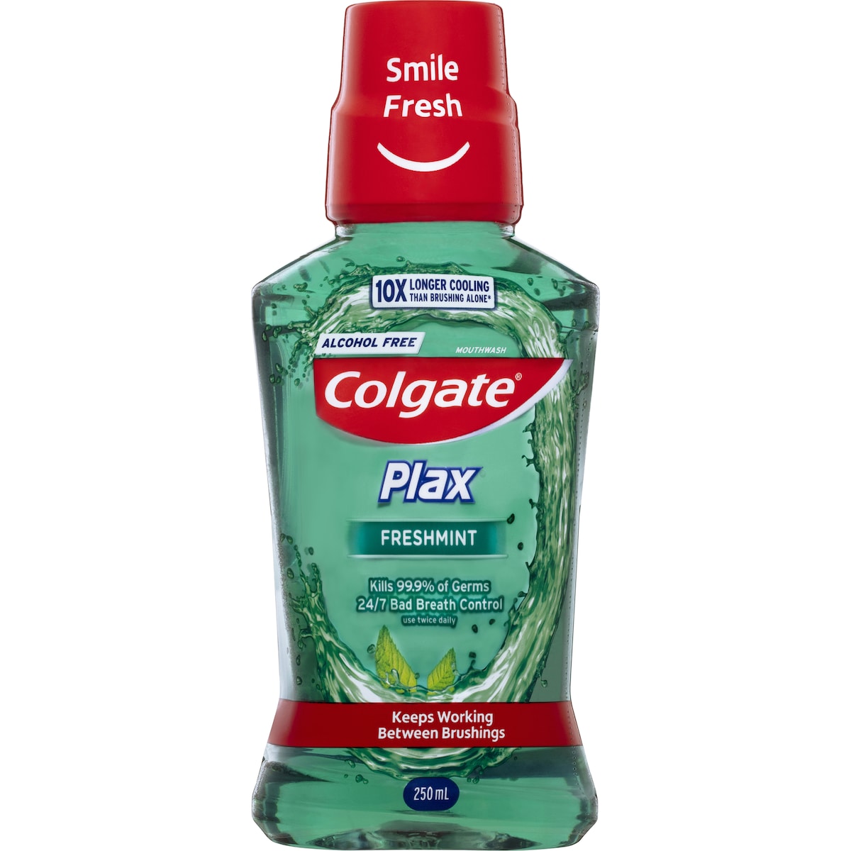Colgate Mouthwash Freshmint Alcohol Free - Plax 250mL