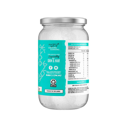 Raw C Organic Coconut Oil - 700mL