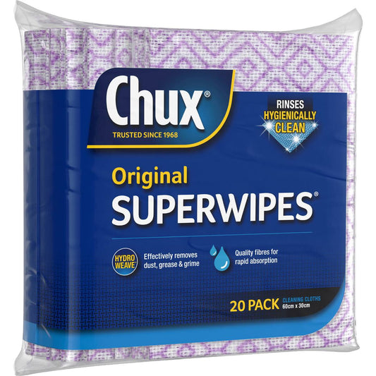 Chux Original Superwipes 20 Pack